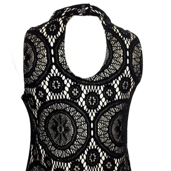 Love,Fire, Spectacular Black Lace Over Nude, What a Stunner! Oozes Class,Size S - Picture 10 of 13